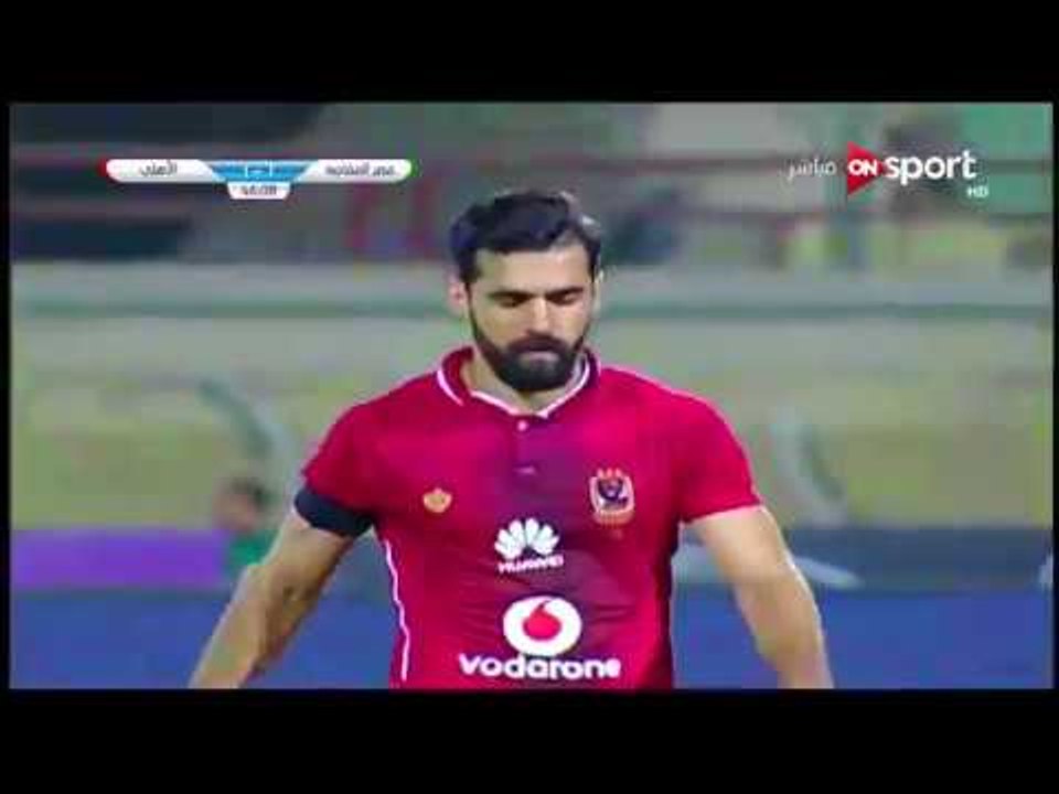 الهدف الأول والتعادل لـ الأهلي امام مصر المقاصة " عبدالله السعيد "  الجولة الـ 2 الدوري المصري