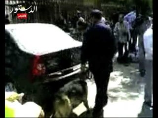 دخول الاعضاء المجلس وسط إجراءات امنية مشدده