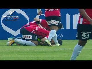 الهدف الأول لـ طلائع الجيش امام الرجاء " معتمد محسن " الجولة الـ 13 الدوري المصري