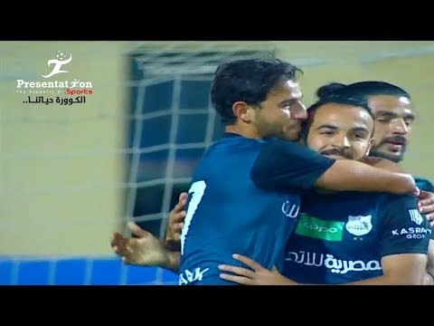 الهدف الثاني لـ انبي امام الانتاج الحربي محمد مجدي الجولة الـ 13 الدوري المصري