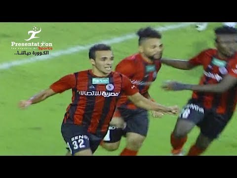 الهدف الأول لـ الداخلية امام المصري ناصر منسي الجولة الـ 13 الدوري المصري