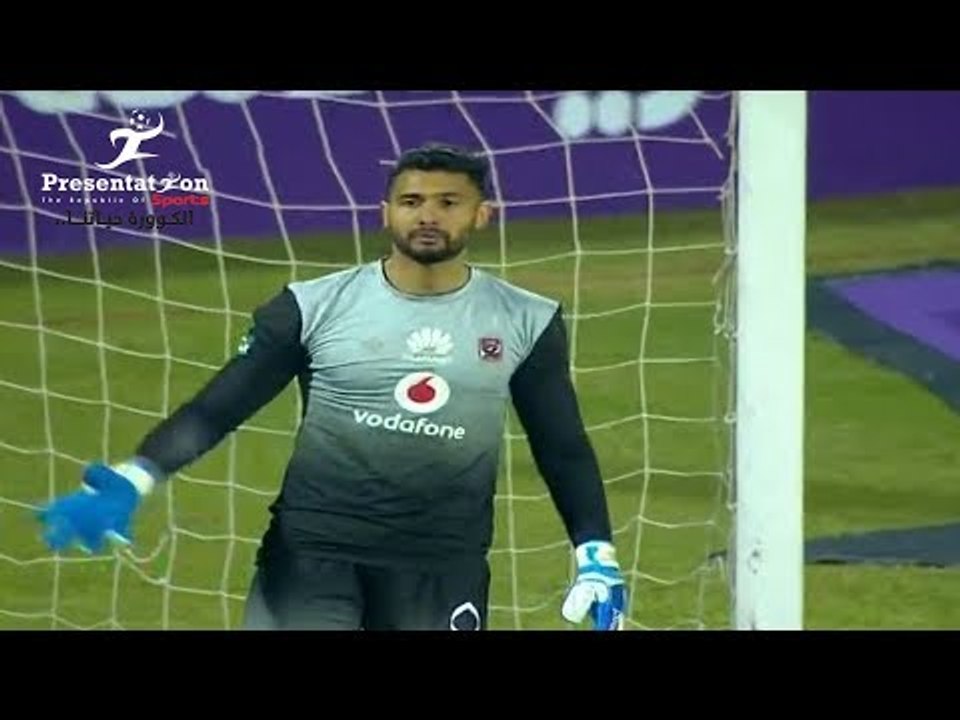 الهدف الأول لـ طنطا امام الاهلي " أيمن أشرف هدف...