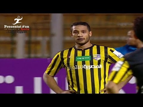 الهدف الأول لـ المقاولون العرب امام بتروجيت أحمد علي الجولة الـ 14 الدوري المصري