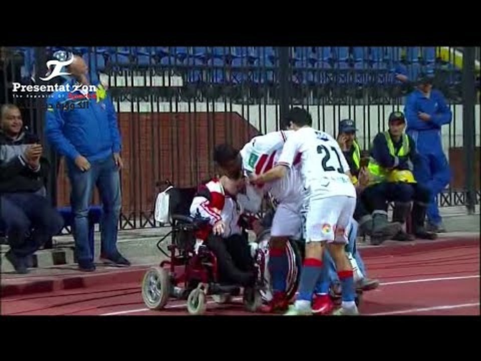 الهدف الثاني لـ الزمالك امام الاتحاد السكندري " بنجامين اشيمبونج " الجولة الـ 14 الدوري المصري