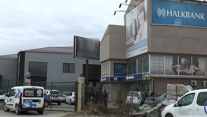 Halkbank'ın Makedonya'daki şubesinde soygun - ÜSKÜP