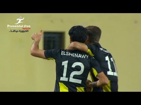 الهدف الأول لـ وادي دجلة امام الاهلي أحمد الشناوي الجولة الـ 15 الدوري المصري