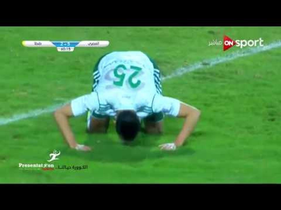 الهدف السادس لـ المصري امام طنطا " احمد شكري "...