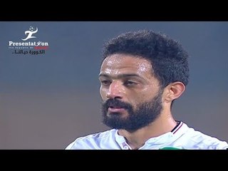 " محمد بسام " يتصدى لركلة جزاء من امام " صلاح عاشور " الجولة الـ 10 الدوري المصري