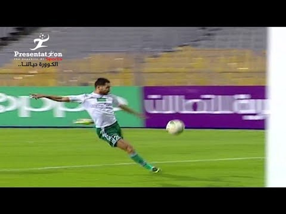 الهدف الأول لـ المصري امام سموحة " أحمد شكري "...