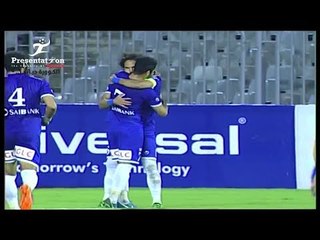 الهدف الثاني لـ سموحه امام انبي " السيد فريد " وطرد الحارس " عماد السيد "