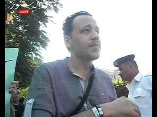 أهالي محافظة الجيزة يرمون الزبالة على المحافظ