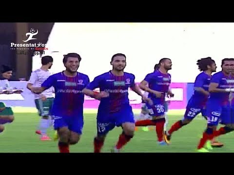 الهدف الأول لـ بتروجيت امام المصري عصام صبحي الجولة الـ 19 الدوري المصري