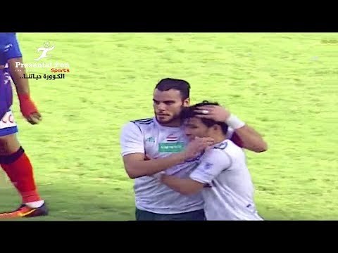 الهدف الأول لـ المصري امام بتروجيت أحمد جمعة الجولة الـ 19 الدوري المصري