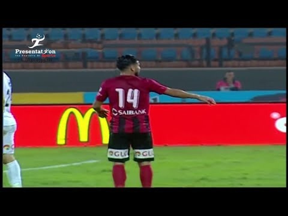 الهدف الأول لـ الداخلية امام الزمالك " ناصر منسي " الجولة الـ 19 الدوري المصري