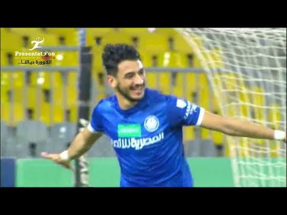 الهدف الثاني لـ سموحه امام وادي دجلة " محمد حمدي زكي " الجولة 21 الدوري المصري