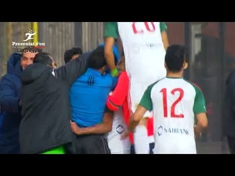 الهدف الأول لـ الرجاء امام الأهلي حماده ناصر الجولة 20 الدوري المصري