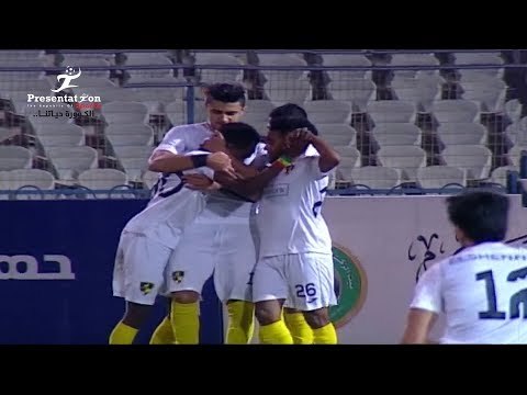 الهدف الأول لـ وادي دجلة امام النصر ابراهيما نداي الجولة الـ 22 الدوري المصري