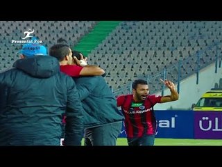 الهدف الأول لـ الداخلية امام مصر المقاصة " ناصر منسي " الجولة 21 الدوري المصري