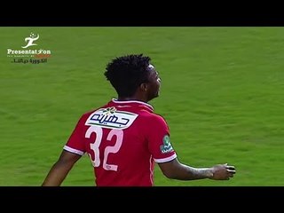 الهدف الأول لـ الأهلي امام المقاولون " باكاماني ماهلامبي " الجولة الـ 6 الدوري المصري