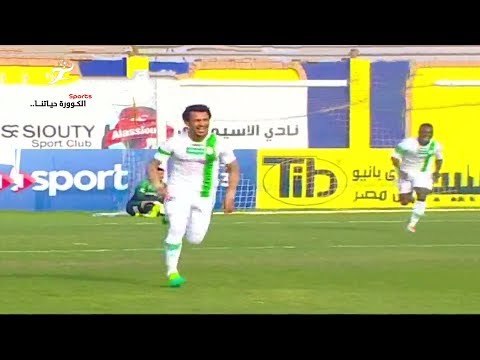 الهدف الأول لـ الاتحاد السكندري امام الاسيوطي نور السيد الجولة 21 الدوري المصري