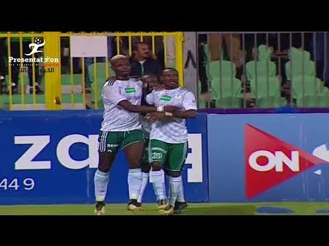 الهدف الثاني لـ المصري امام جرين بافالوز بانسيه البطولة الكونفدرالية الافريقية 2018