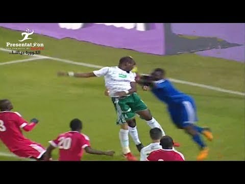 الهدف الثالث لـ المصري امام جرين بافالوز محمد كوفي البطولة الكونفدرالية الافريقية 2018