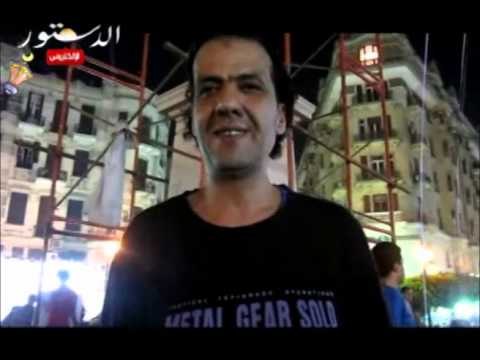 وقفة احتجاجية ل6 ابريل أمام تمثال طلعت حرب