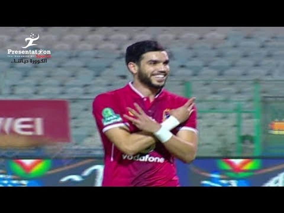 الهدف الأول لـ الأهلي امام النصر " وليد ازارو "...