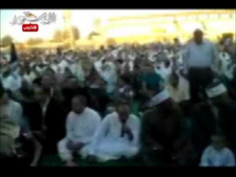 محافظ الوادى الجديد ومدير الأمن يؤديان صلاة العيد