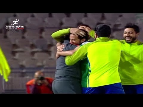 الهدف الأول لـ مصر المقاصة امام وادي دجلة صلاح عاشور الجولة الـ 26 الدوري المصري