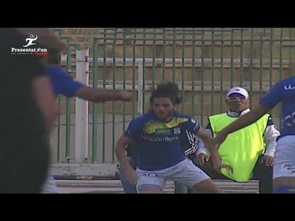 الهدف الأول لـ طنطا امام المقاولون العرب " محمد جابر " الجولة الـ 28 الدوري المصري