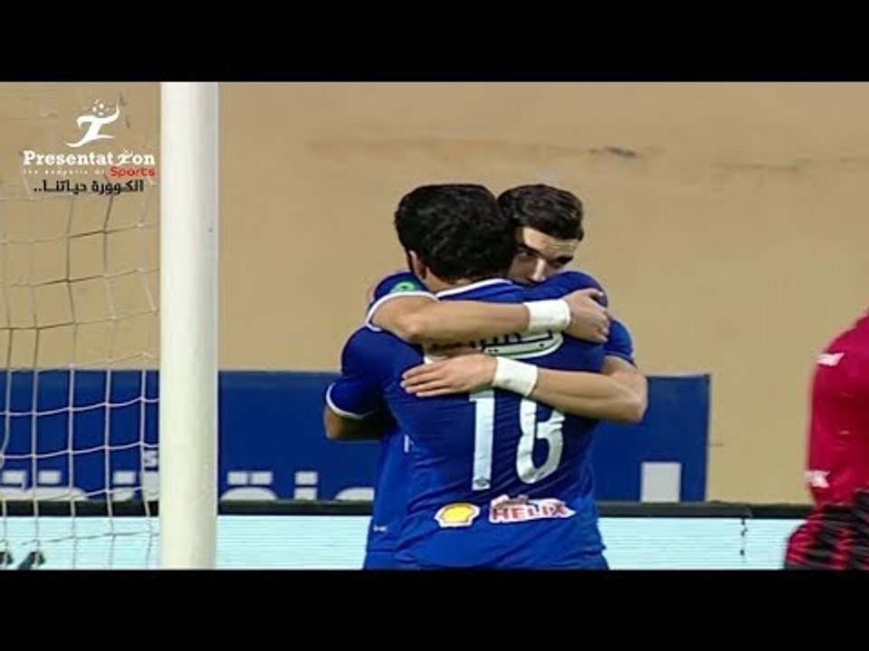 الهدف الثالث لـ الأهلي امام الداخلية " وليد ازارو " الجولة الـ 27 الدوري المصري