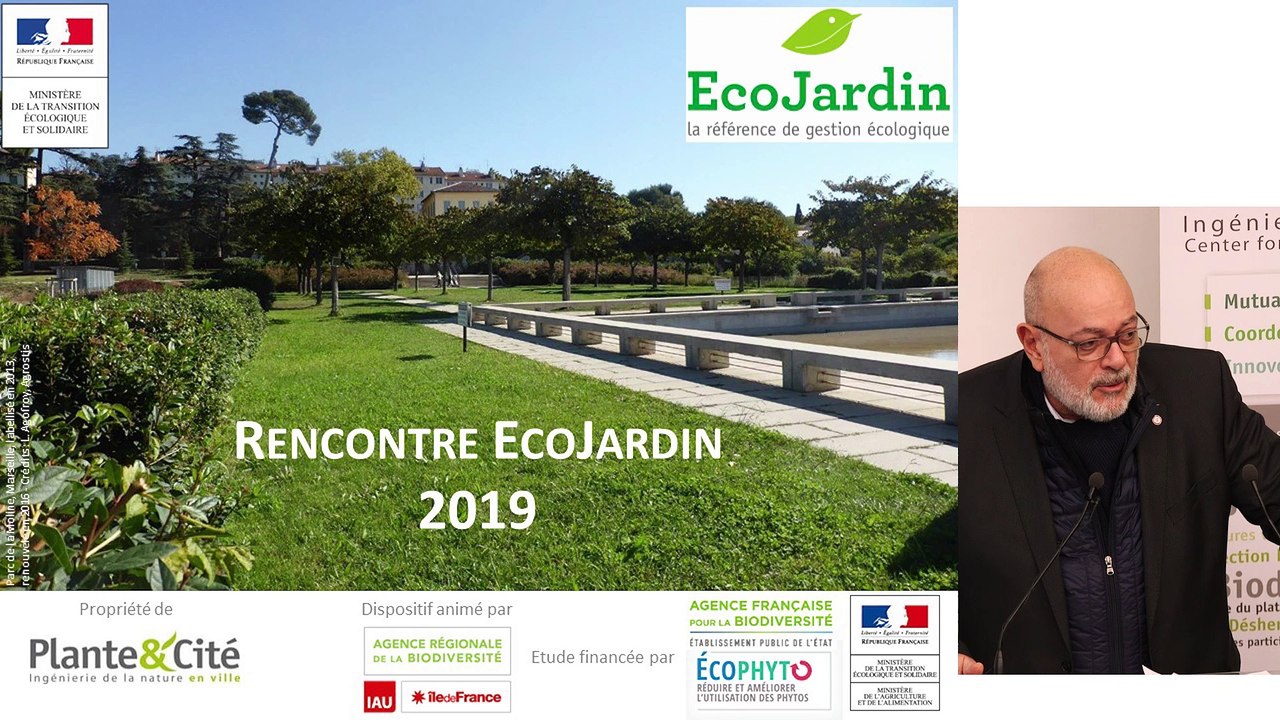 1 - Bruno MILLIENNE - Rencontre EcoJardin 2019