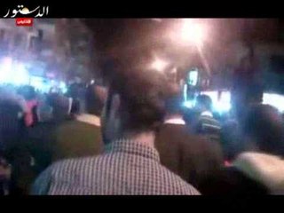 مظاهرات القوي الثورية بكفر الشيخ لرفض قرارات الرئيس