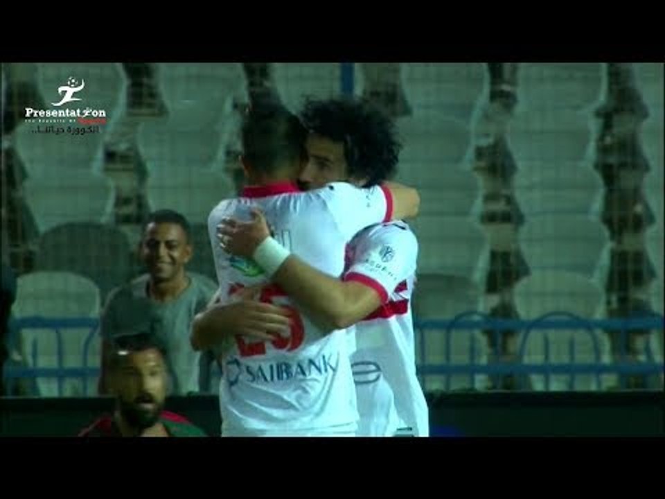 الدوري المصري| الهدف الرابع لـ الزمالك امام الرجاء " باسم مرسي " الجولة الـ 29 الدوري المصري