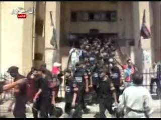 جلسة محاكمة المتهمين بقتل المتظاهرين بالغربية