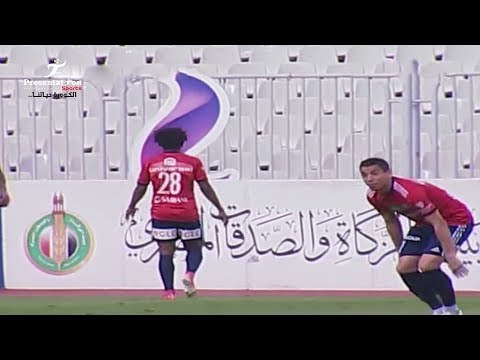 الهدف الأول لـ النصر امام المصري كومباسا محمد الجولة الـ 31 الدوري المصري