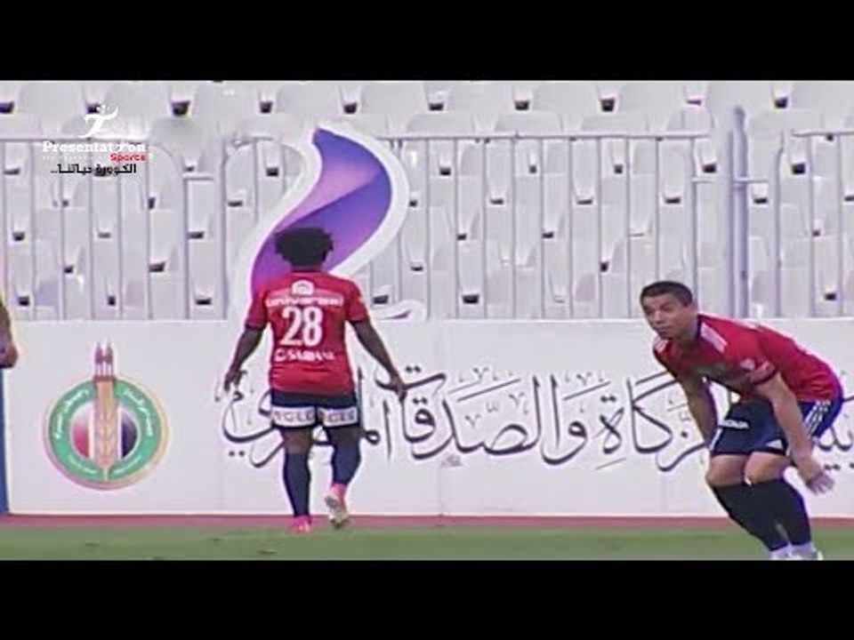 الهدف الأول لـ النصر امام المصري "  كومباسا محمد " الجولة الـ 31 الدوري المصري