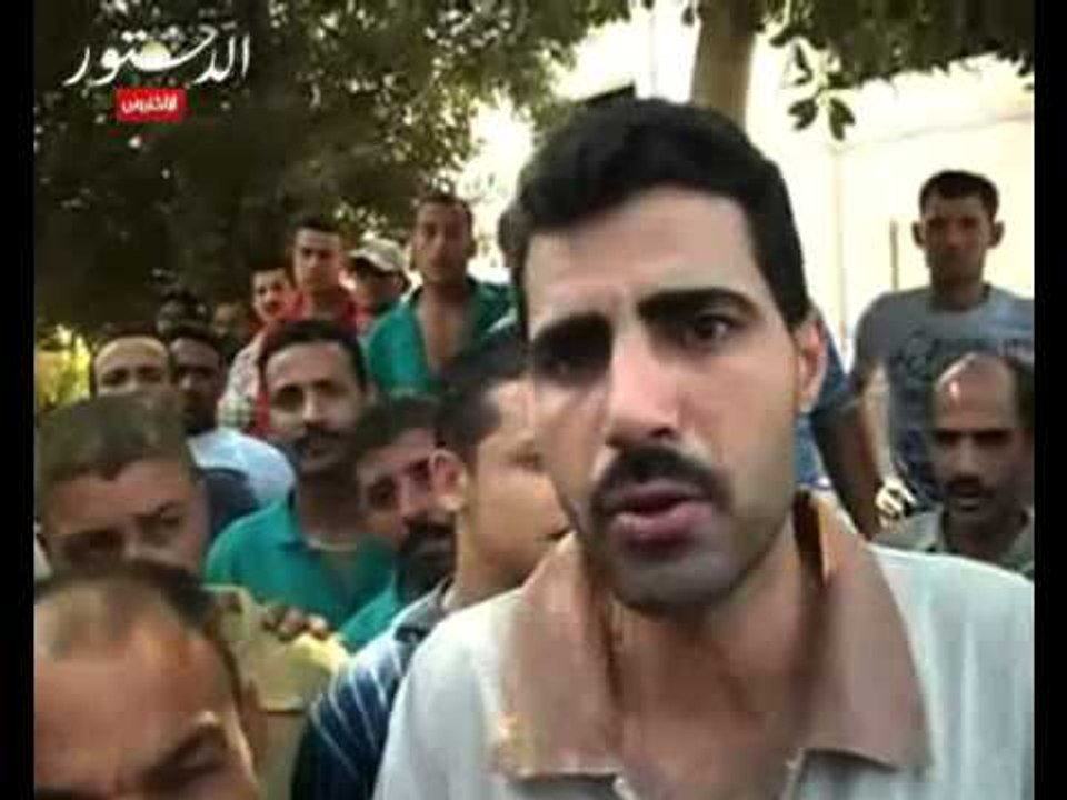 اضراب عمال طنطا للكتان