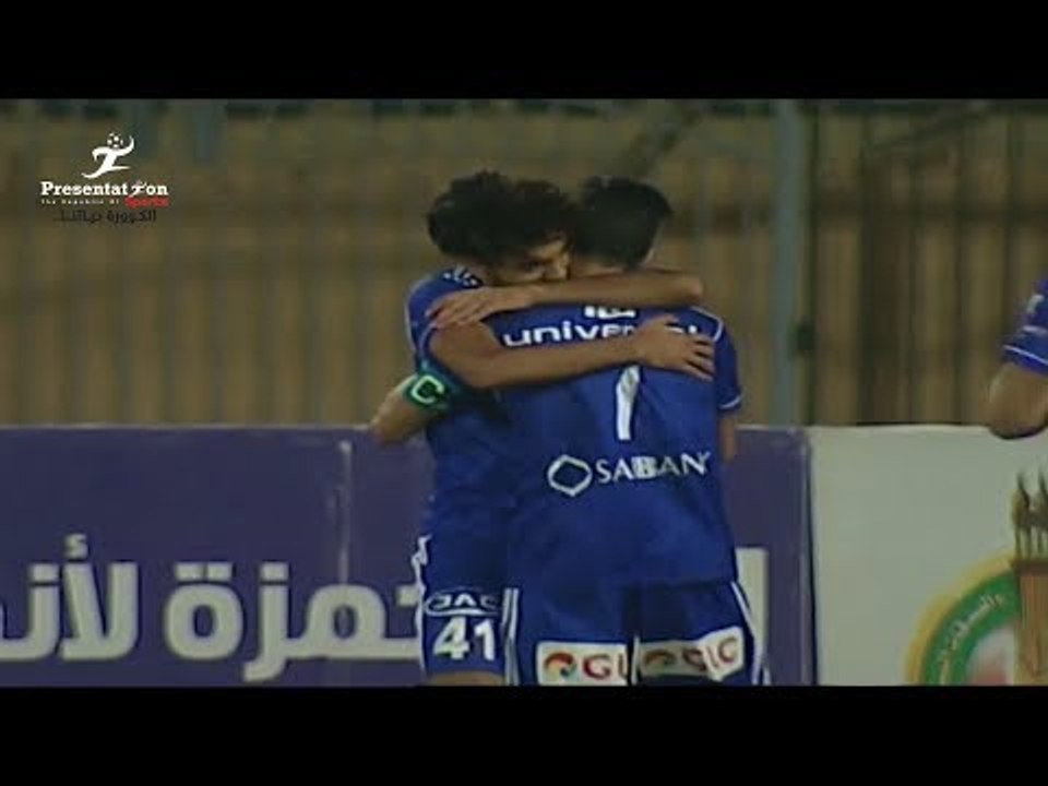 الهدف الرابع لـ المقاولون امام طلائع الجيش " محمد متولي " الجولة الـ 33 الدوري المصري