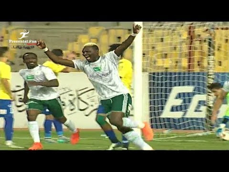 الهدف الثاني لـ المصري امام طنطا " بانيسه " الجولة الـ 33 الدوري المصري