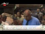 محافظ القاهرة يتفقد مكان حادث انهيار عقار شبرا