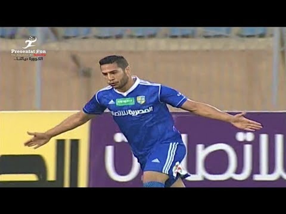 الهدف الأول لـ المقاولون العرب امام طلائع الجيش...