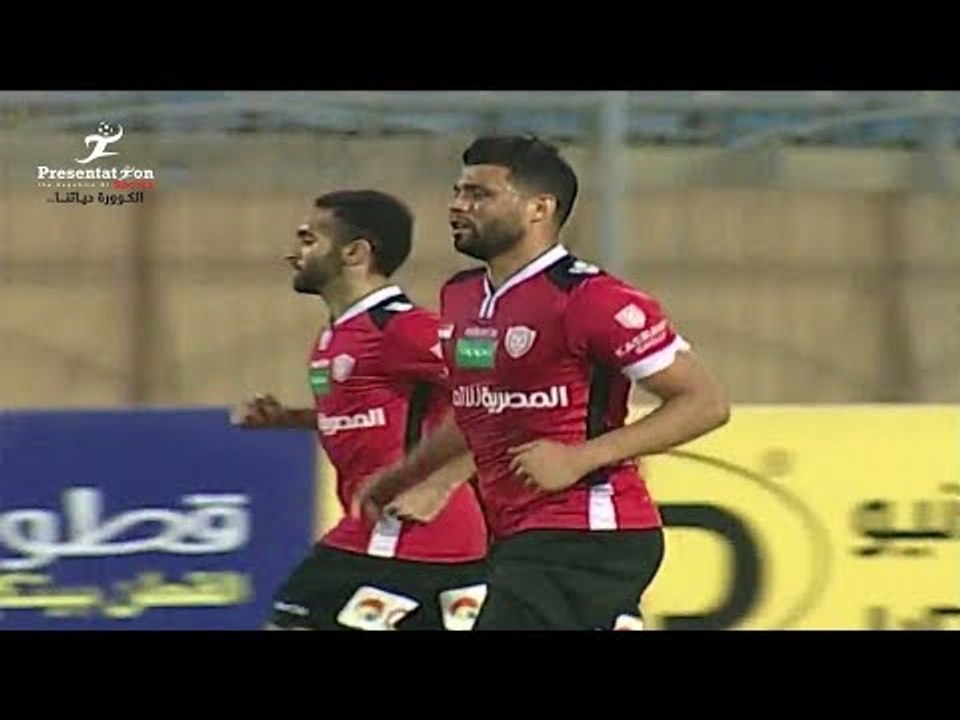 الهدف الأول لـ طلائع الجيش امام المقاولون " خال...
