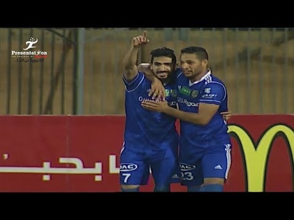 الهدف الثالث لـ المقاولون امام طلائع الجيش " أح...