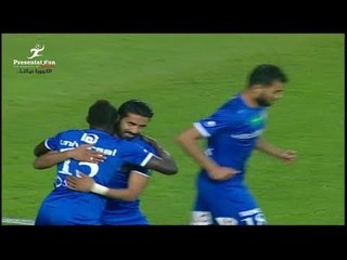 الهدف الأول لـ سموحه امام المصري " اوميد اوكري " الجولة الـ 34 الدوري المصري