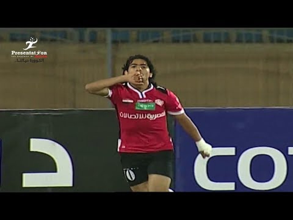 الهدف الثالث لـ طلائع الجيش امام المقاولون العر...