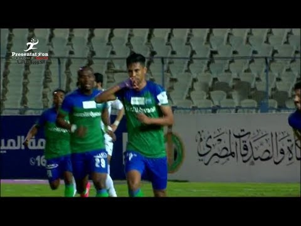 الهدف الثاني لـ مصر للمقاصة امام الاتحاد " صلاح ريكو " الجولة الـ 33 الدوري المصري