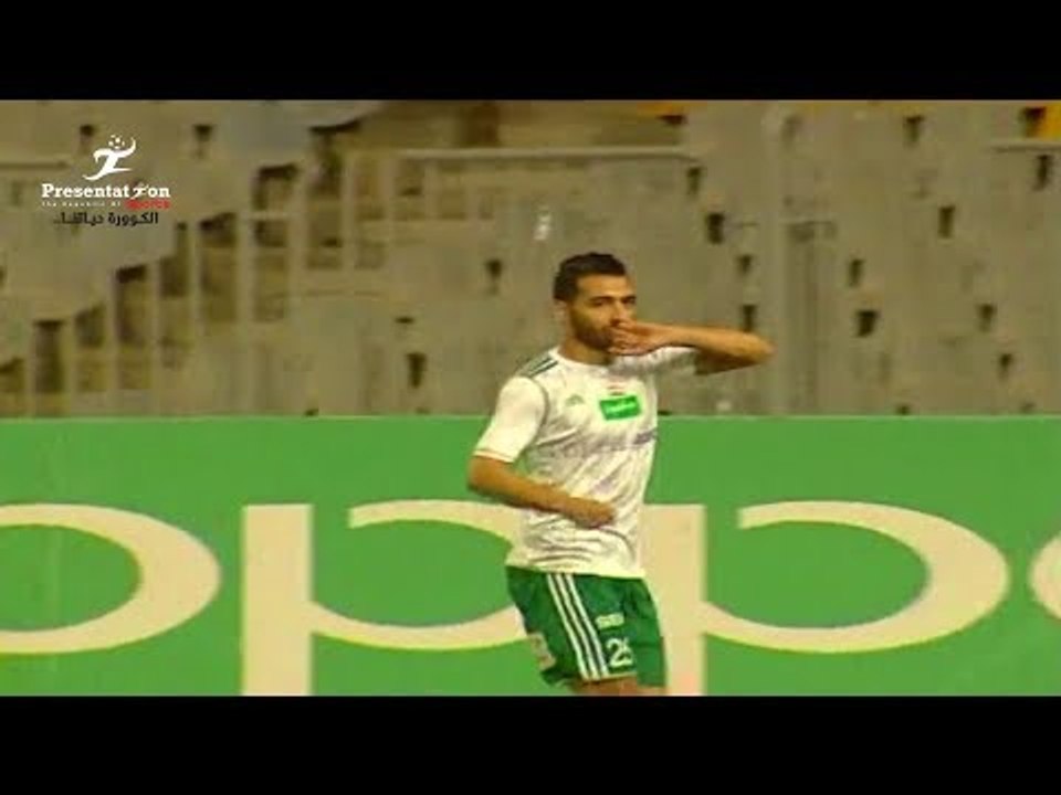 الهدف الاول لـ المصري امام الداخلية " احمد شكري...