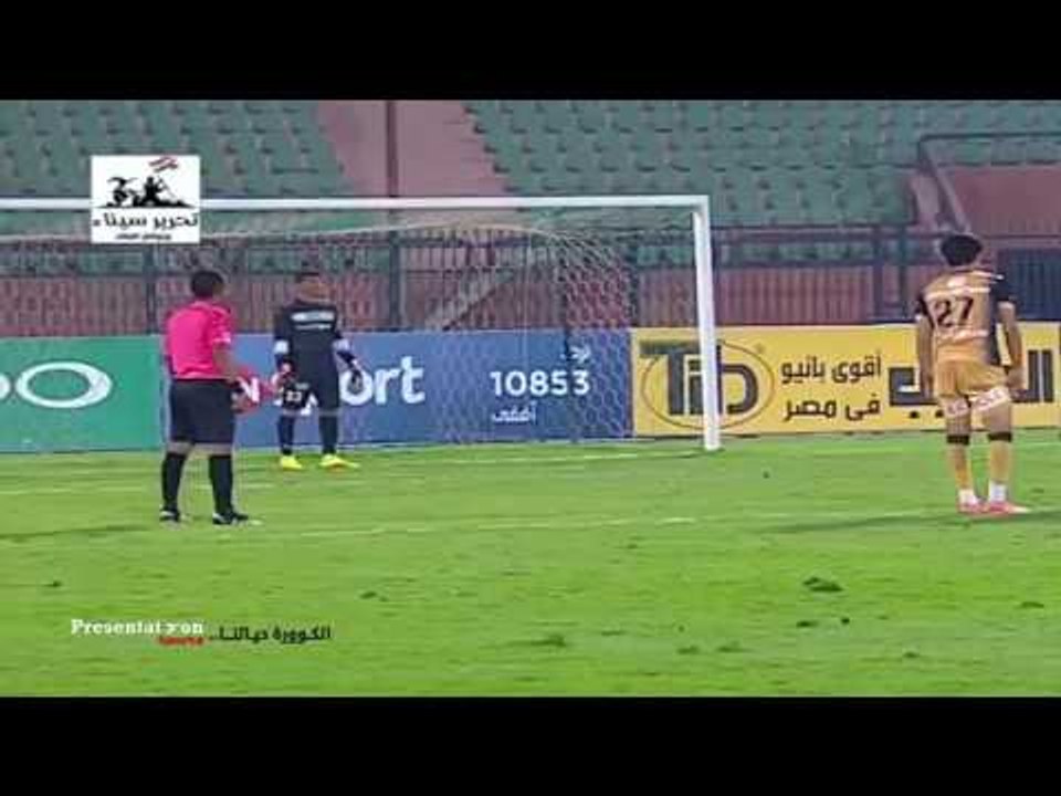 الهدف الأول لـ الانتاج الحربي امام بتروجت " خالد قمر " الجولة الـ 34 الدوري المصري